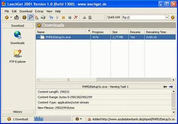Интернет и сети: LeechGet 2004 v.1.1 Final