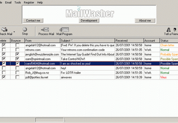 Интернет и сети: MailWasher v.2.00.13 Beta