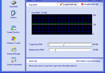 Утилиты: RAM Idle Professional v.3.0