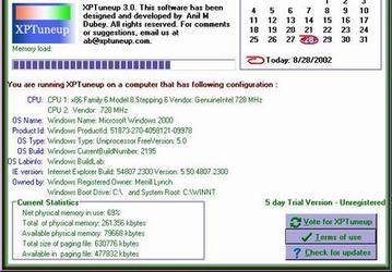 Утилиты: XPTuneUp v.3.1