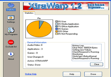 Утилиты: XtraWarp v.1.22 Beta