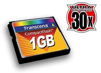 Transcend releases 30x CompactFlash line
