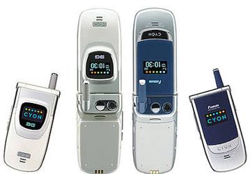 LG Electronics представила серию HX2: IMT-2000 телефоны с цифровой камерой