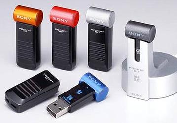 Sony announces Pocket Bit USB 2.0 flash trinkets