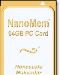 Технология Rolltronics NanoMem: 64 гигабайта – в карточке с интерфейсом PC Memory Card