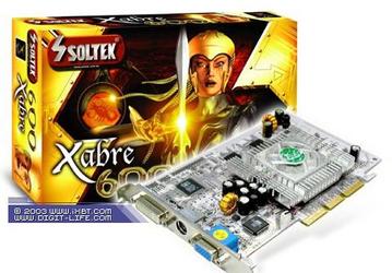 Графическая карта SL-X600-D6DT от Soltek на чипе SiS Xabre 600