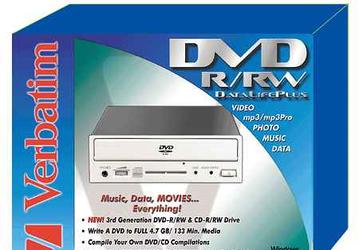 CES 2003: Verbatim анонсировала новый DVD+R/RW-привод
