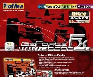 Графическая карта PixelView GeForce FX 5800 Ultra от Prolink