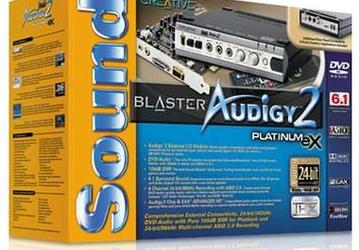 Creative ships Audigy 2 Platinum eX