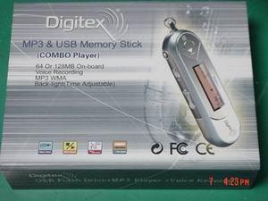 Новый комбинированный MP3 плеер Digitex МР-309