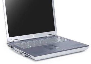 Gateway 400L notebook with a 6-in-1 card reader