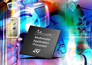 STMicroelectronics обнародовала детали Nomadik: медиа-процессора для сотовых телефонов