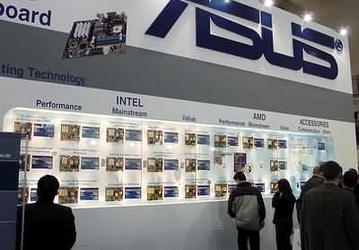 CeBIT 2003, картинки с выставки: стенд ASUS