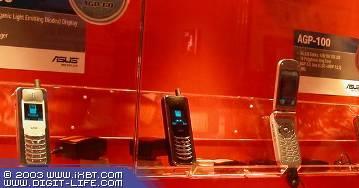 Live from CeBIT 2003: ASUS... mobile phones!