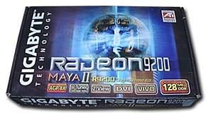 Photo of the day: Gigabyte Radeon 9200 in our videolab