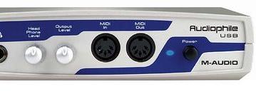 M-Audio Audiophile USB: a new external USB/MIDI interface