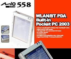 Mitac to release new Mio 558 with Pocket PC 2003 OS