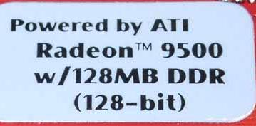 Photo of the day: HIS Excalibur RADEON 9500 128MB... 128 bit!
