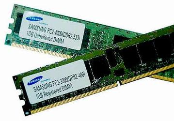 Samsung начала производство 1 Гб модулей DDR-II