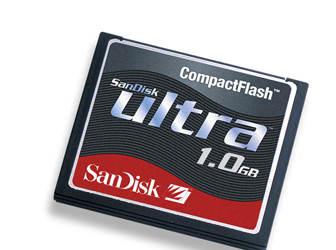CeBIT 2003: SanDisk представляет 4 Гб карты CompactFlash
