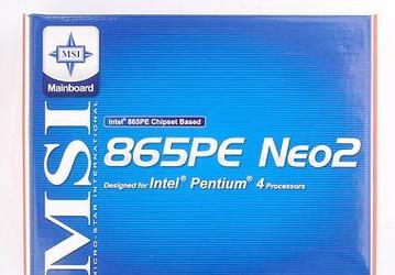 Photo of the day: MSI 865PE Neo2 on i865PE (Springdale) chipset