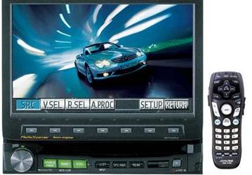 IVA-D900: автомобильный DVD A/V комплекс от Alpine с 7-дюймовым ЖК монитором