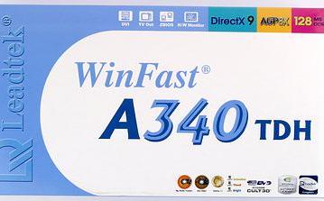 Leadtek WinFast A340 TDH on GeForce FX 5200 in our lab