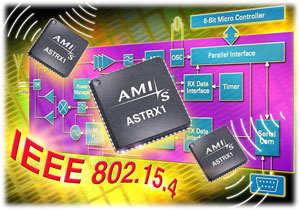 Первый трансивер IEEE 802.15.4 от AMI Semiconductor