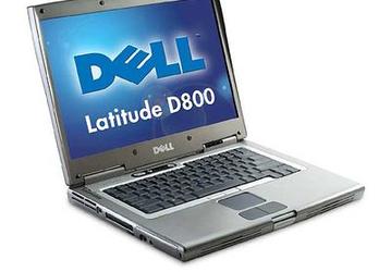 Latitude D800: новая серия представительских ноутбуков от Dell на базе Centrino