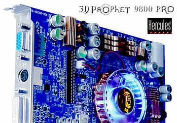 Карта 3D Prophet 9800 Pro от Hercules