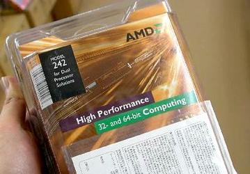 Opteron 240 and Opteron 242 boxes already seen in Japanese retail!