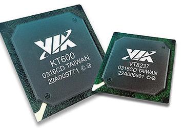 Apollo KT600 и UniChrome KM400A: новые чипсеты от VIA под 400 МГц шину AMD Athlon XP 3200+