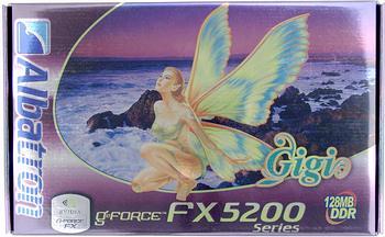 Фото дня: графическая карта Gigi GeForce FX 5200 от Albatron – в нашей лаборатории