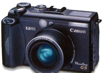 Canon Powershot G5: 5-мегапиксельный старший брат G3