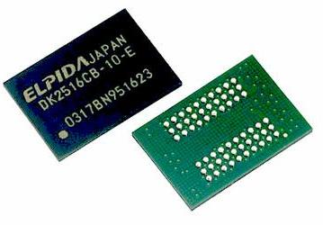 Новые экономичные 256 Мбит чипы Mobile RAM от Elpida
