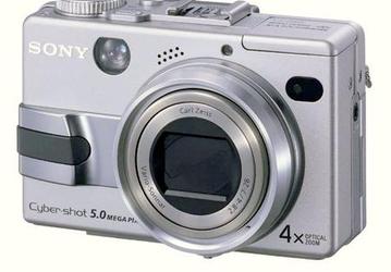 DSC-V1 CyberShot: миниатюрная 5,1-мегапиксельная цифровая камера от Sony
