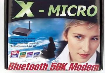 Фото дня: 56К Bluetooth модем от X-Micro
