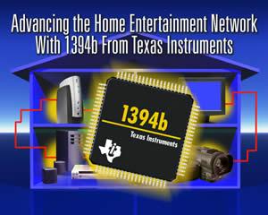 Новые чипы от Texas Instruments с поддержкой стандарта IEEE1394b