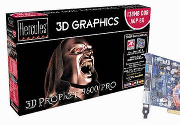 Hercules 3D Prophet 9600 Pro: a novelty on Radeon 9600 Pro