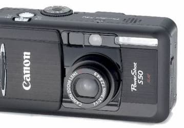 Canon PowerShot S50 Pro to be supplied with 1Gb Microdrive