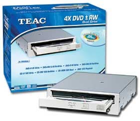 TEAC releases 4X DVD±RW  DV-W50D