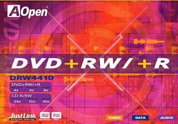 AOpen DRW4410: пишущий 4Х/4Х/8Х DVD-привод