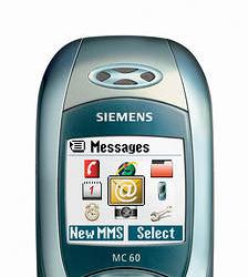 Siemens демонстрирует новые телефоны MC60, C60 и A52