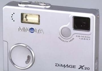 DiMAGE X20  новая компактная камера Minolta