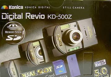 Миниатюрная 5-Мп цифровая камера Konica Digital Revio KD-500Z – уже в России