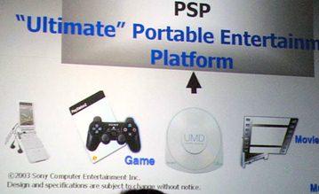 Sony publishes specs of new PSP pocket gaming console