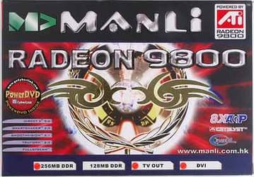 Photo of the day: Manli Radeon 9800 Pro in our lab