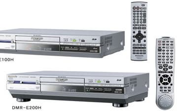 Matsushita introduces DMR-E100H and DMR-E200H DVD recorders