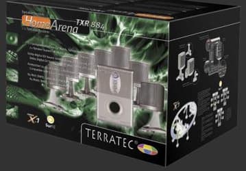 Terratec HomeArena TXR 884: inexpensive 7.1-channel acoustics