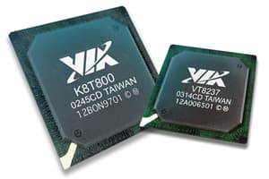 VIA K8T800  демонстрация на LinuxWorld Expo